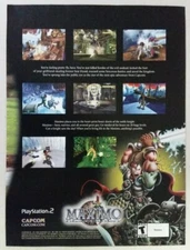 2002 MAXIMO: GHOSTS TO GLORY ~ Vintage Video Game PRINT AD Playstation 2