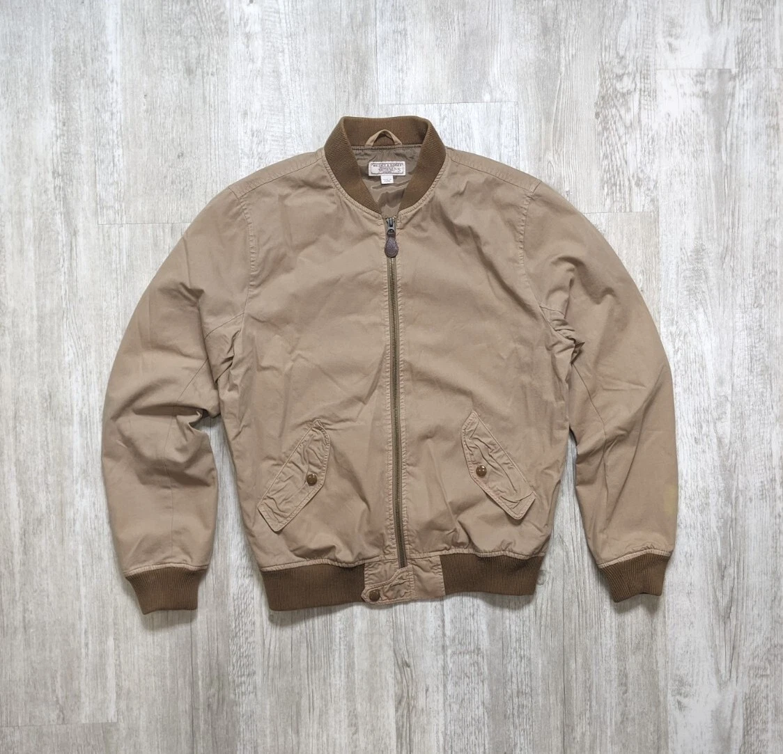 Cotton bomber jacket mens clearance