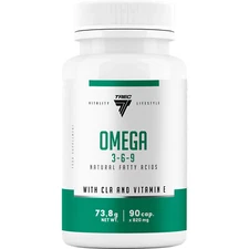 OMEGA 3-6-9 - 90-360 Capsules - Supports Brain, Heart, Eyes & Cholesterol Health