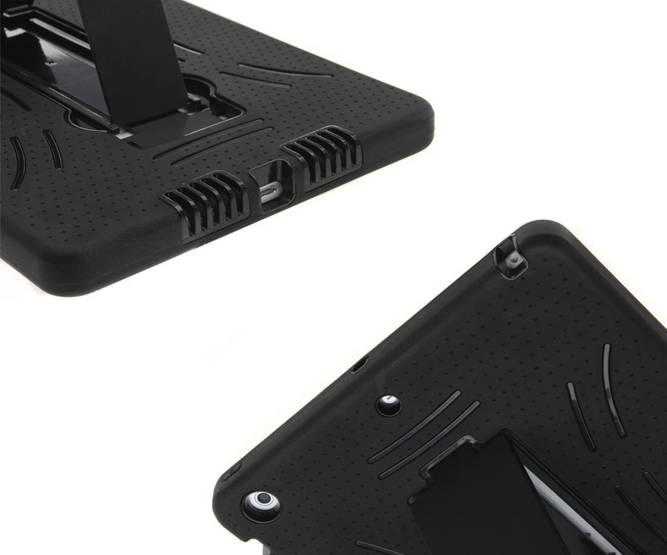 Robot Shockproof Armor Duty Kickstand Protective Case Cover for Apple iPad Air 5 - Image 2 of 3