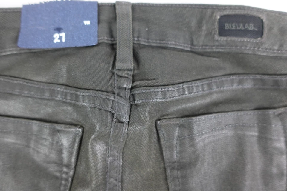 Bleulab Women's Detour Legging Jeans Size 27 Olive Zip Front Military Pants Fun - Image 3 of 4