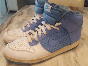 Nike Dunk High White/University Blue North Carolina Basketball Sneakers Shoes 13 | eBay