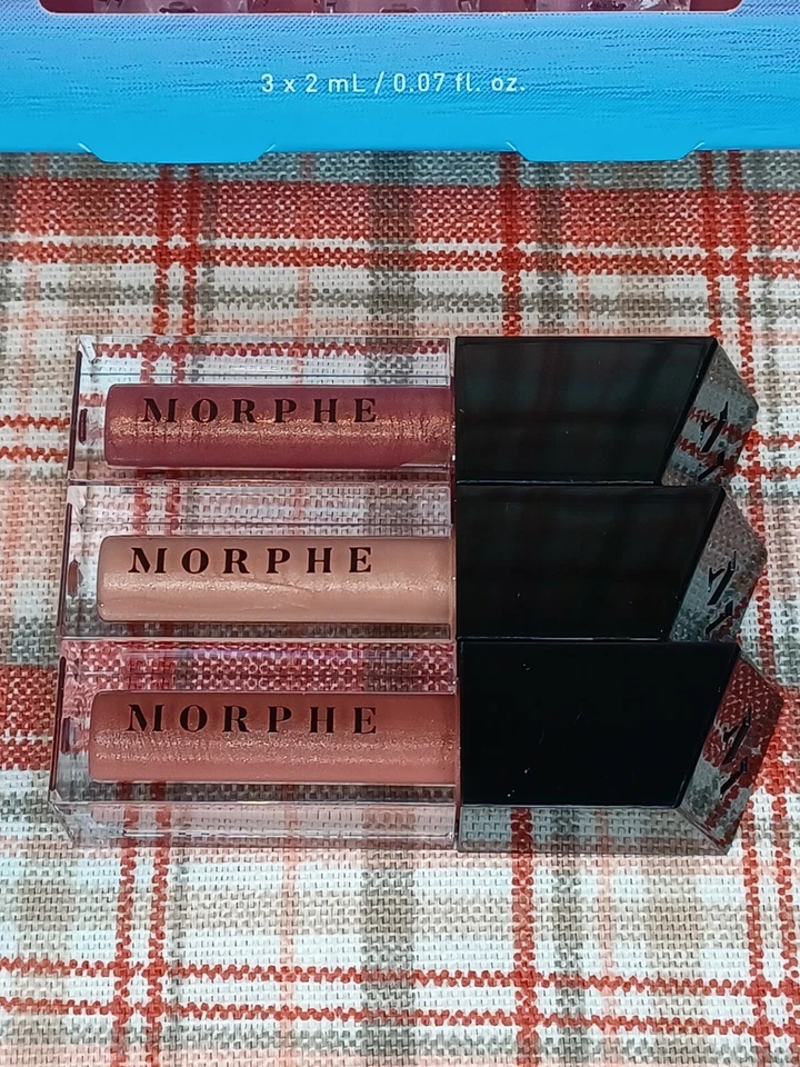  Morphe Sweet Oasis Mini Lip Gloss Trio Limted Edition Set  - Image 2 of 4
