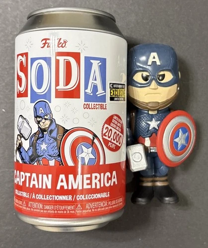 Avengers: Endgame Captain America Funko Vinyl Soda - EE Exclusive