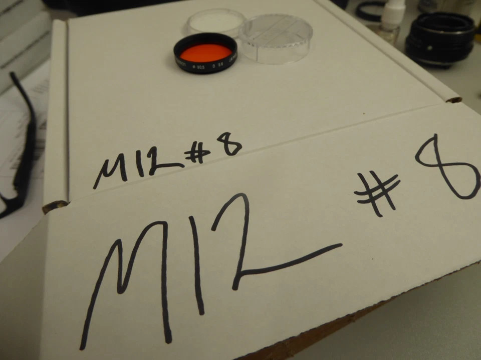 TAMRON 30.5mm Orange O-56  Rear Mounting Filter + Case ===Mint=== - Image 2 of 4