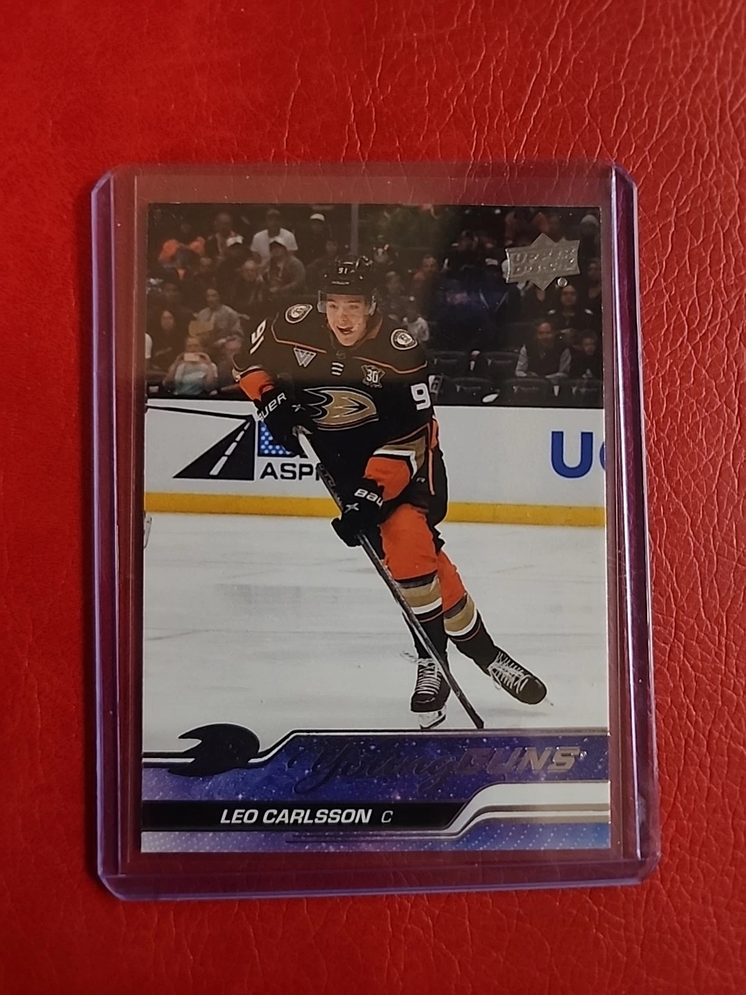 Leo Carlsson trading card