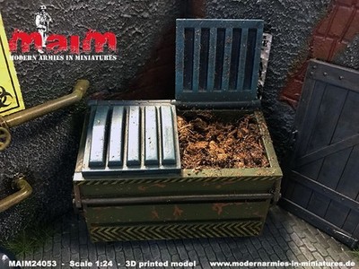Garbage Container - Müllcontainer / 1:24