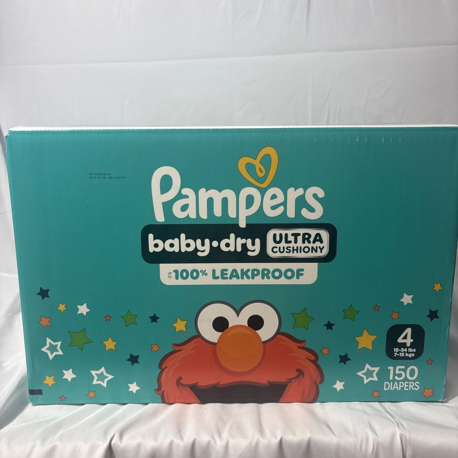 Diapers Pampers Baby Dry Size 4 150 Count Absorbent Disposable Infant overnight