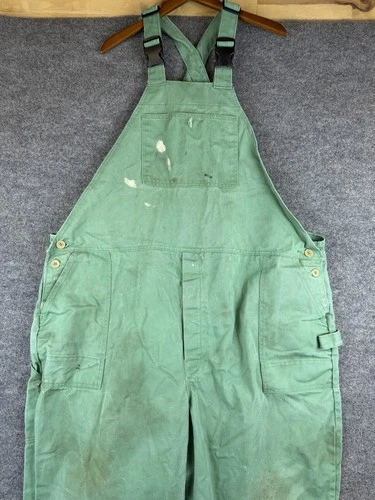WESTEX Ultra Soft FR Bib Overalls Tradesman 3XL Green Electrician Welder 0285 - product listing photo