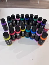 ABEIER Iridescent Acrylic Paint, Set of 18 Chameleon Colors, 2 Oz/60Ml Bottles,