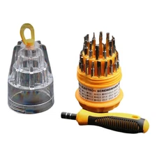 31 in 1 Multi-function hand screwdriver Repair Computer, travel tool bit set