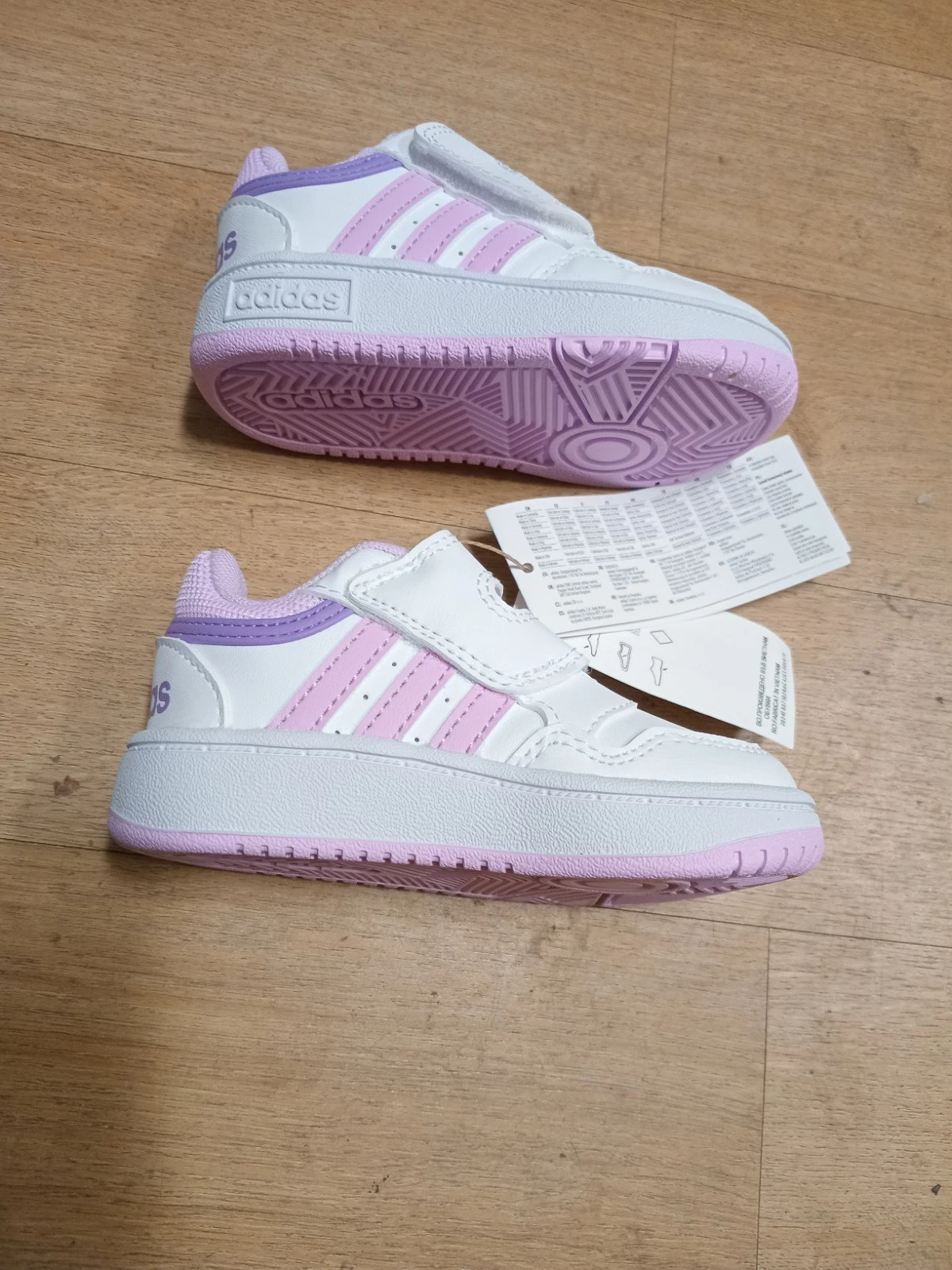 Adidas Hoops 3.0 Cf I scarpa bambino e bambino bianca IF7734 taglia 6k