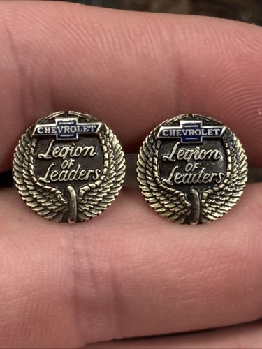 2 Chevrolet Legion of Leaders  Pins Solid 10K Gold