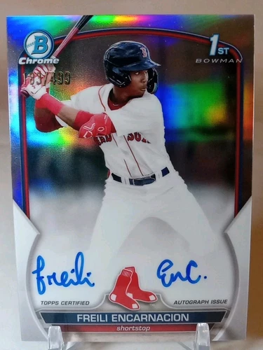 2023 Bowman Chrome Prospect Auto Refractor #CPA-FE Freili Encarnacion  183/499