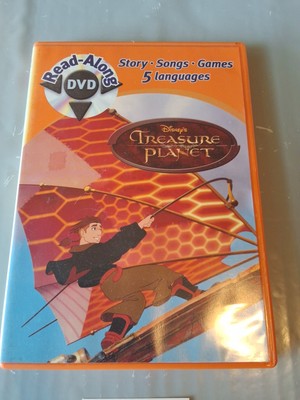 Disney's Read -a-long Dvd 5 Languages Treasure Planet | eBay