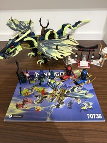 LEGO NINJAGO: Attack of the Morro Dragon (70736) 100% Complete with Manual