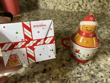 Temptations Salt & Pepper Shakers Gingerbread FREE SHIPPING