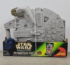 Star Wars POTF Millennium Falcon Carry Case w/ Wedge Antillies Action Figure NEW