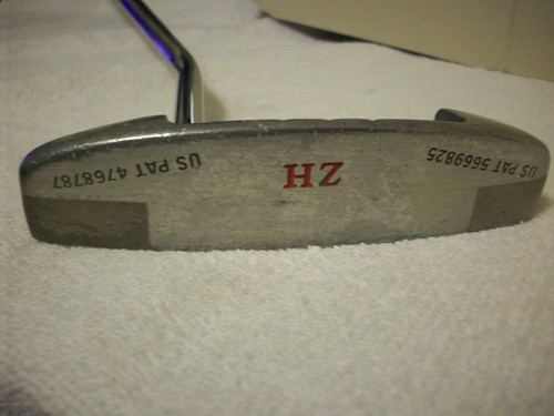 Carbite HZ Putter, Brass Insert, 35 Inch Steel RH, Original Grip. Nice - Picture 4 of 7