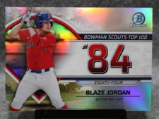 2023 Bowman Blaze Jordan Scouts Top 100 Refractor #BTP-84 Red Sox