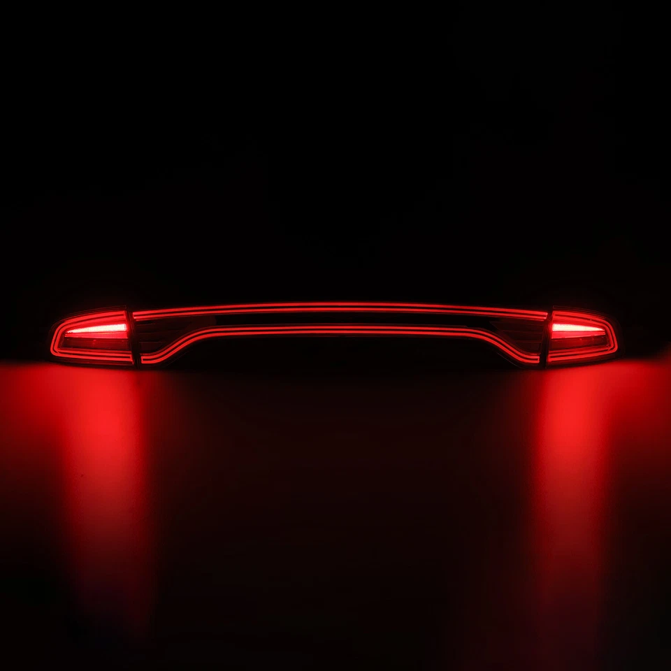 Lámparas traseras LED prismáticas negras para Dodge Charger MKII NOVA 15-23 Foto 3 de 4