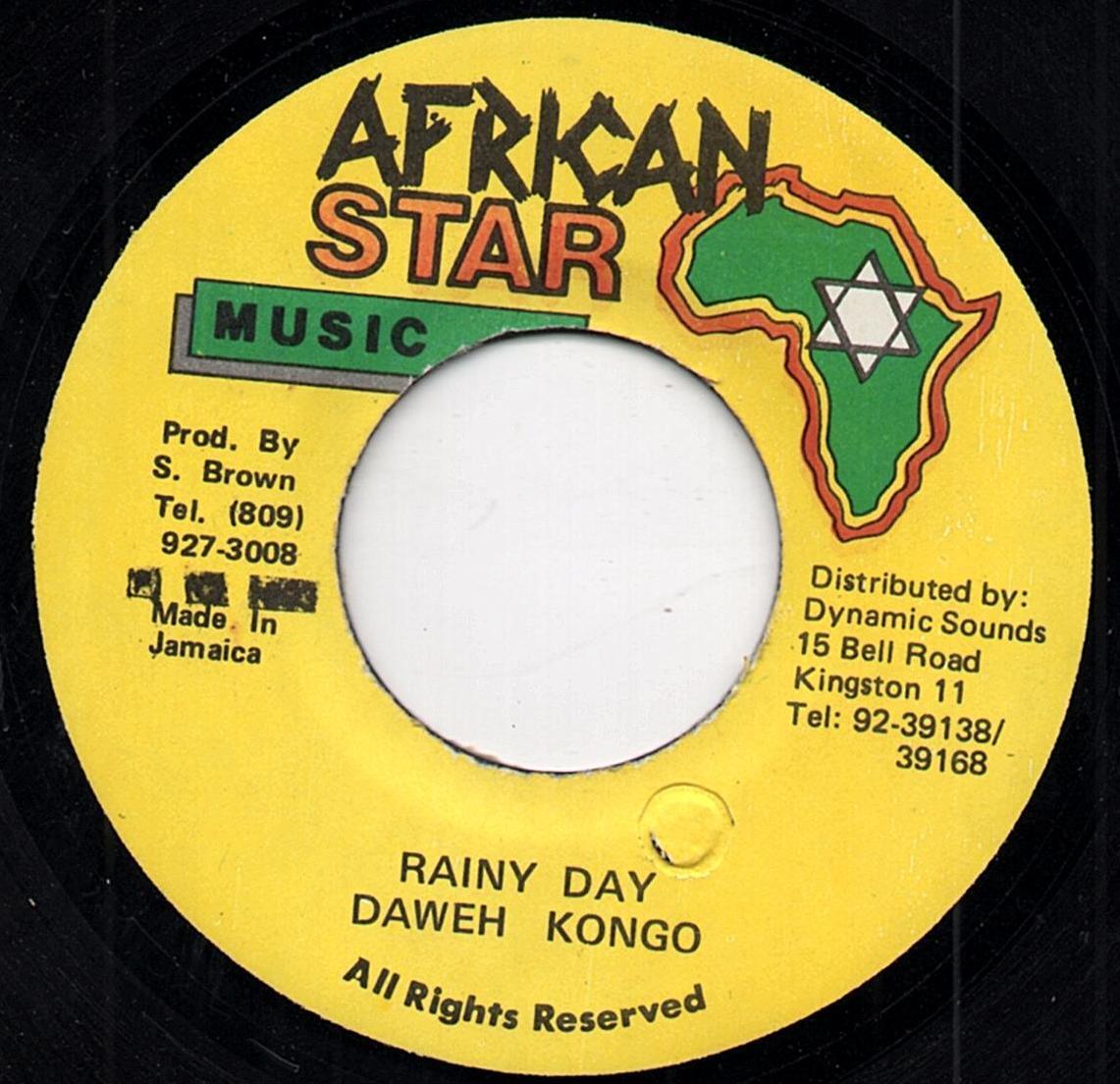 DAWEH KONGO rainy day  AFRICAN STAR MUSIC.