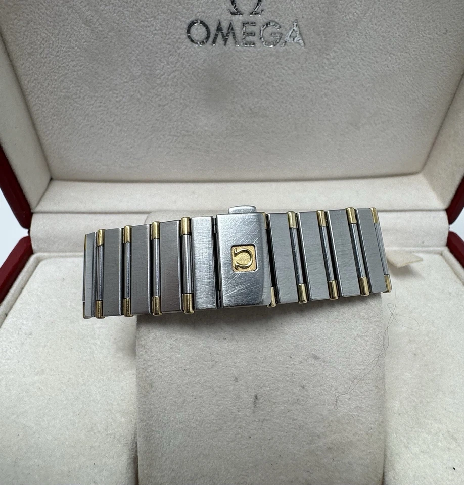 Omega Constellation 18ct Gold/Steel Watch with Box & Papers - Image 4 of 4
