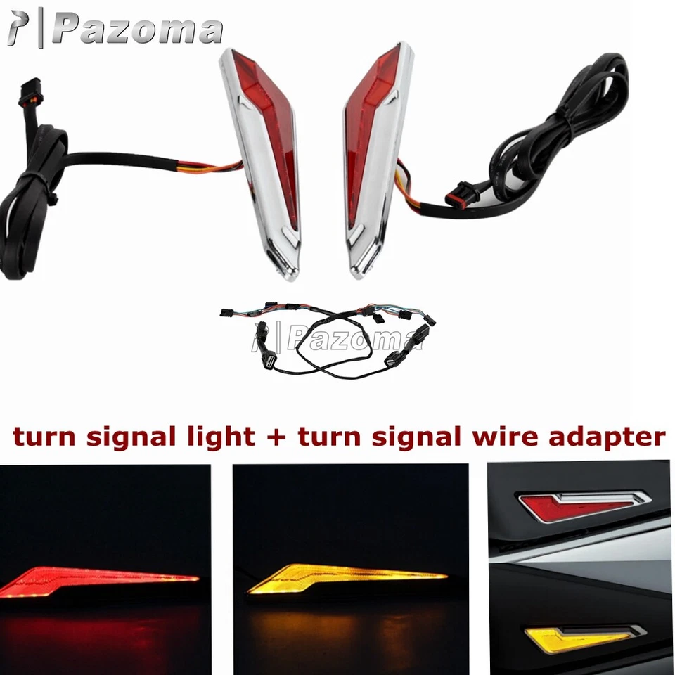 For Honda Gold Wing DCT Running Decorative Lamp Turn Signal Light Left/Right 18+ - Image 2 of 4