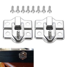 2/10/20Pcs Box Latch Cabinet Lock Clamp Hasp Catch F Suitcase Jewellery Wine Box