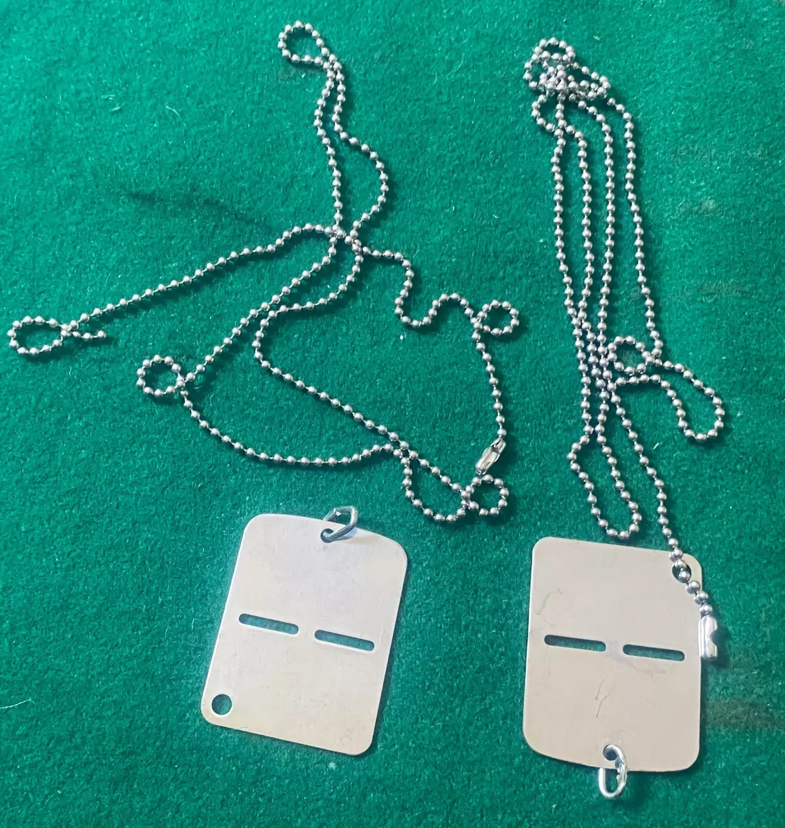 Military dog tags clearance ebay
