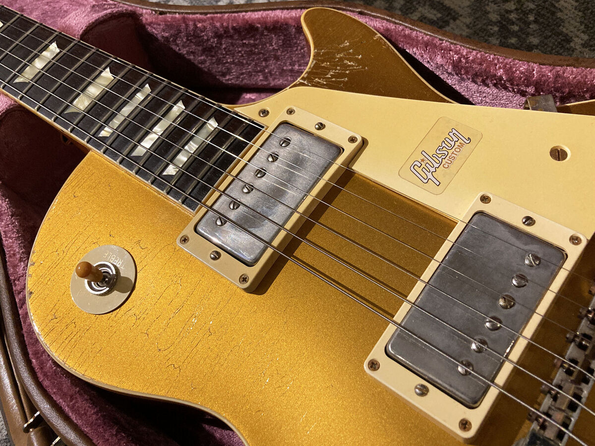 Gibson Custom Shop 1958 Les Paul Gold top Tom Murphy Painted & Aged