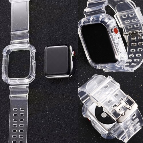 iWatch Case Band For Apple 8 7 6 5 4 3 2 SE 38/40/41/42/44/45mmShockproof Bumper - Picture 7 of 18