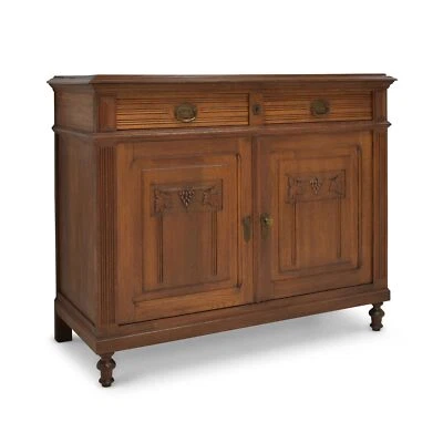 ANTIK! Anrichte Kommode restauriert Art Déco um 1925 Eiche massiv Sideboard - Bild 1 von 4