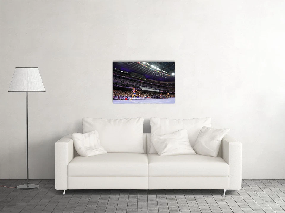 悉尼·麦克劳克林美国运动员 400 米障碍 2024 年新世界纪录 - 海报 20x30 — 第 2/3 张图片