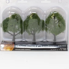 Woodland Classics 3510 Sun Kissed Trees 4" - 5" Scenery N HO O Scale Trains