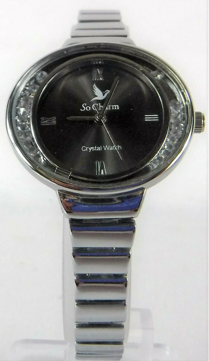 So charm shop crystal watch