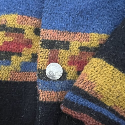 Chaqueta occidental vintage para mujer XXL Roper rodeo azteca búfalo botón níquel - Imagen 5 de 7