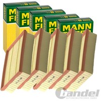 5X Mann-Filter C 25 122 Luftfilter 5-STÜCK!