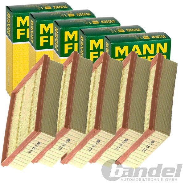 5X Mann-Filter C 25 122 Luftfilter 5-STÜCK!-image