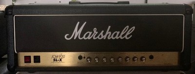 Marshall JCM900 Model 2100 SL-X 50W Hi-Gain Tube Guitar Amplifier Head 100V