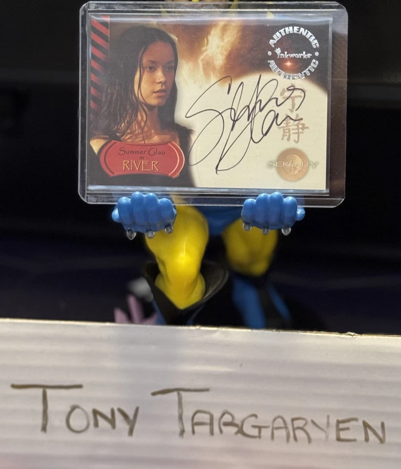 2005 Inkworks Serenity Autograph #A7 Summer Glau As River Tam RARE 🔥 - Image 3 of 3