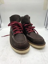 Danner 15576 CLEAN Bull Run Moc Toe 7" Brown  Work Boots Not Steal Toe 