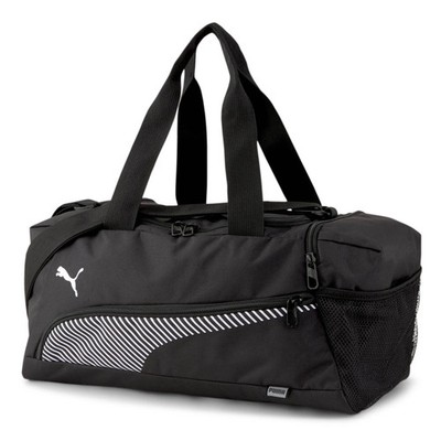Puma Unisex Duffle Bag - Fundamentals Sports Bag XS, Puma Cat Logo, 22x40x22...