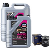MotoröL Set 4400 5W-30 Liqui Moly 6 Liter + ÖLfilter FüR Dodge Avenger 2.7