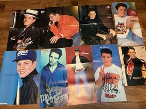 30 pinups of an older Joey McIntyre New Kids on the Block