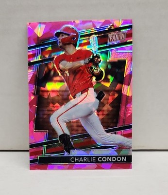 CHARLIE CONDON 2024 Panini National VIP ~ PINK CRACKED ICE #'d /88