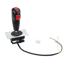 Arcade Game Cabinet Flight Stick Joystick Trigger Vibration PCB Version 5-Pin