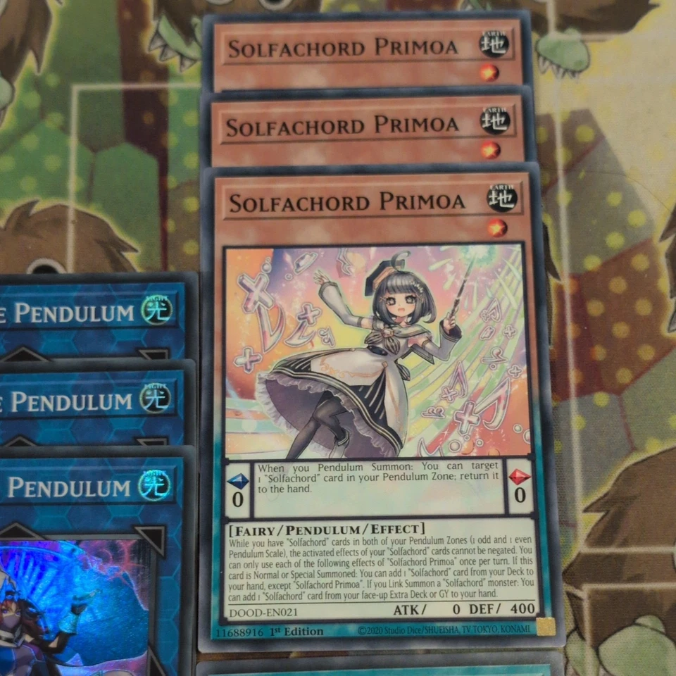 15cd Yugioh Solfachord DOOD/CYAC Common & Exceed the Pendulum AGOV Super core - Image 4 of 4