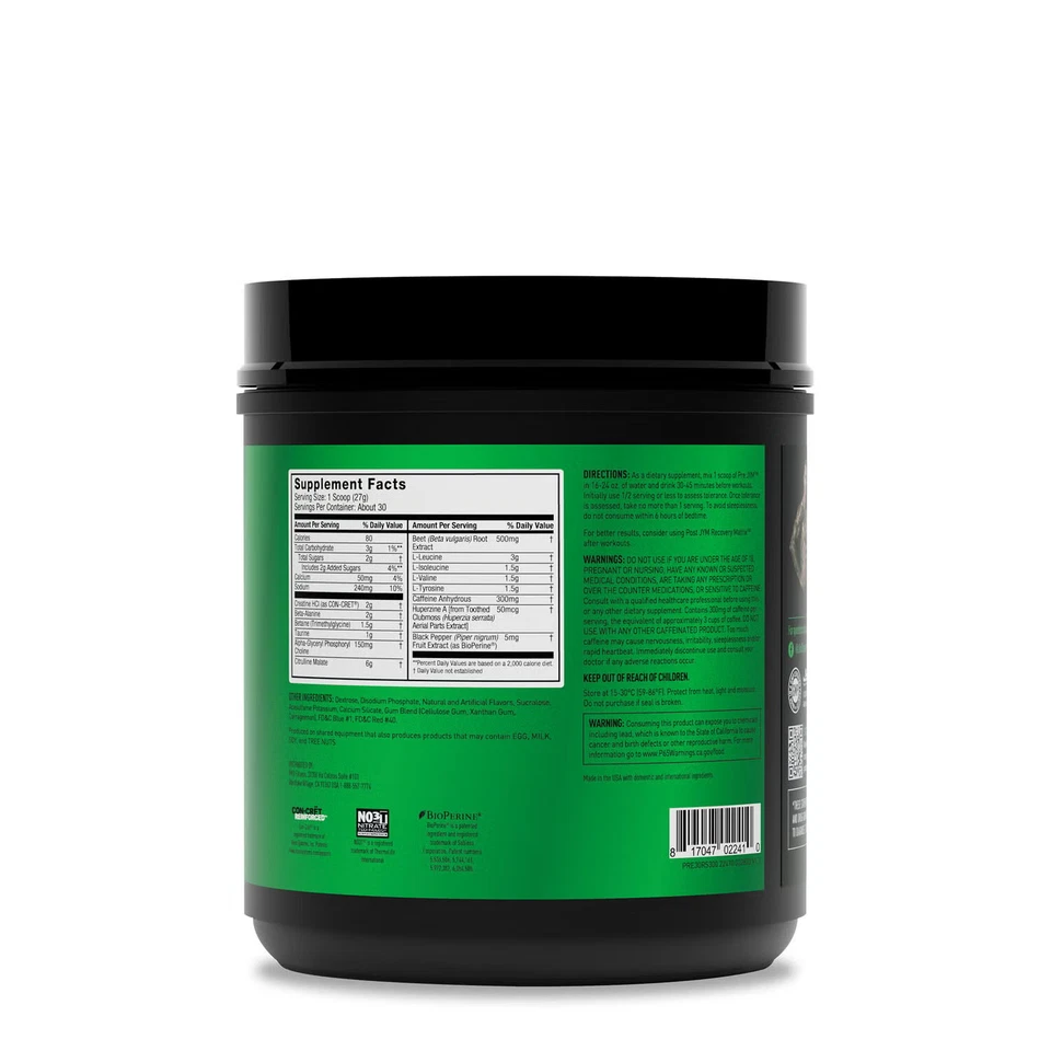 Jym® Pre Jym Pré-Treino - Xervete arco-íris (30 porções) - Imagem 3 de 4