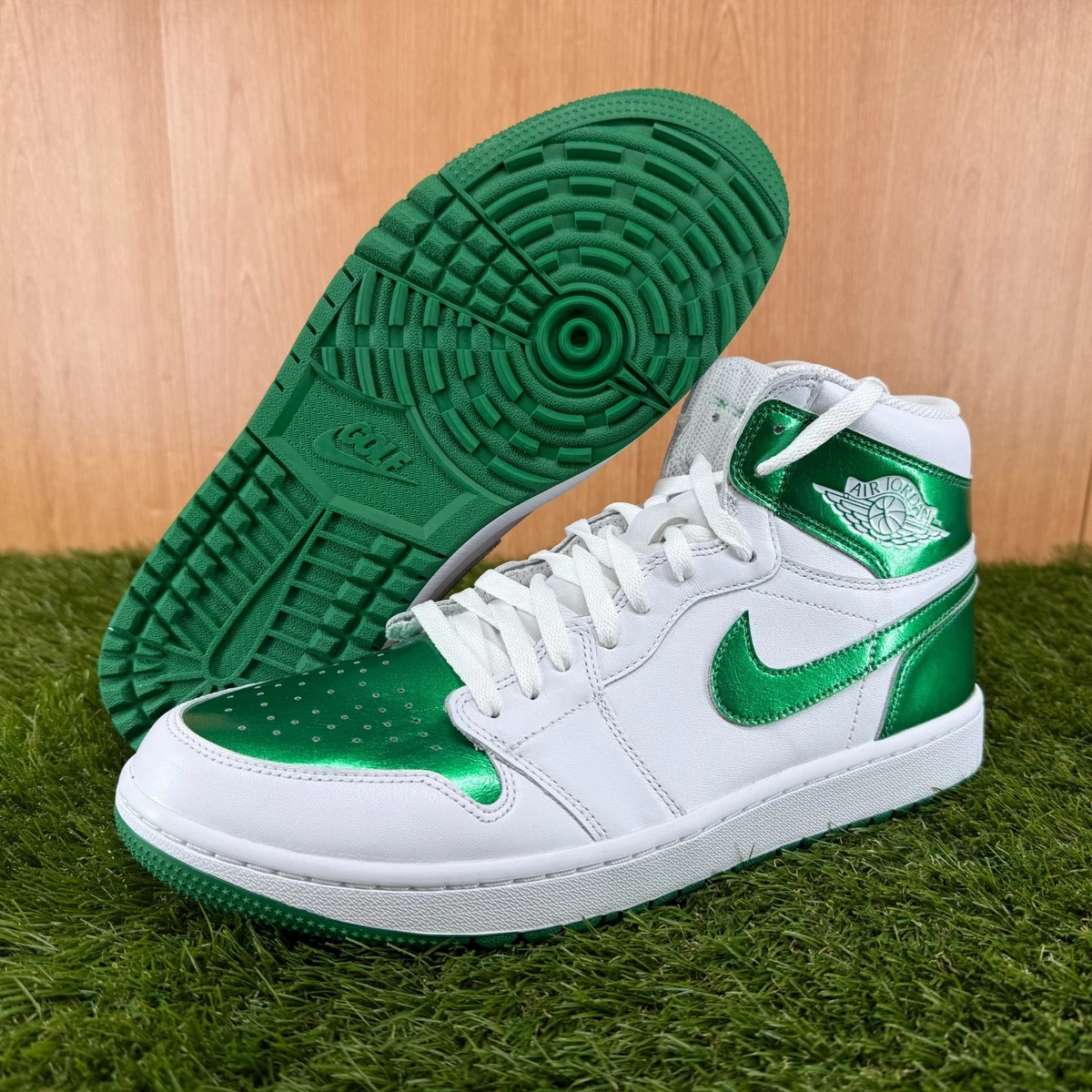 Air Jordan 1 Golf ホワイト/グリーン　２８㎝　used Las mejores ofertas en Jordan 1 Golf White Metallic | eBay
